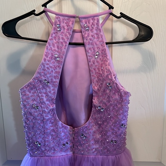 Purple beaded and Tulle party dress. Worn once. - Picture 6 of 7